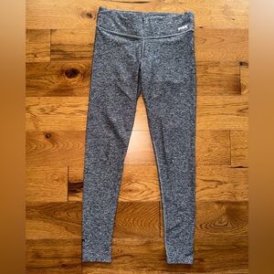 Victoria secret pink gray ultimate yoga leggings size S Space Dye
